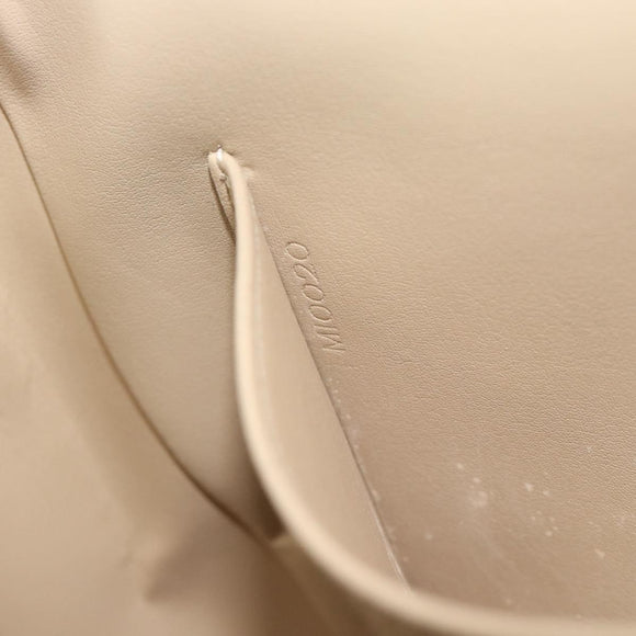LOUIS VUITTON Monogram Vernis Thompson Street Bag Beige M91301 LV Auth gh2282A