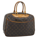 LOUIS VUITTON Monogram Deauville Hand Bag M47270 LV Auth gh2286-1