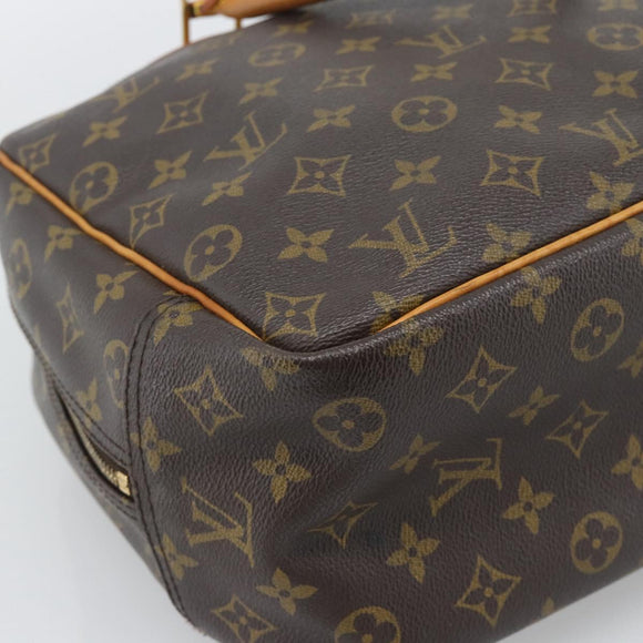 LOUIS VUITTON Monogram Deauville Hand Bag M47270 LV Auth gh2286