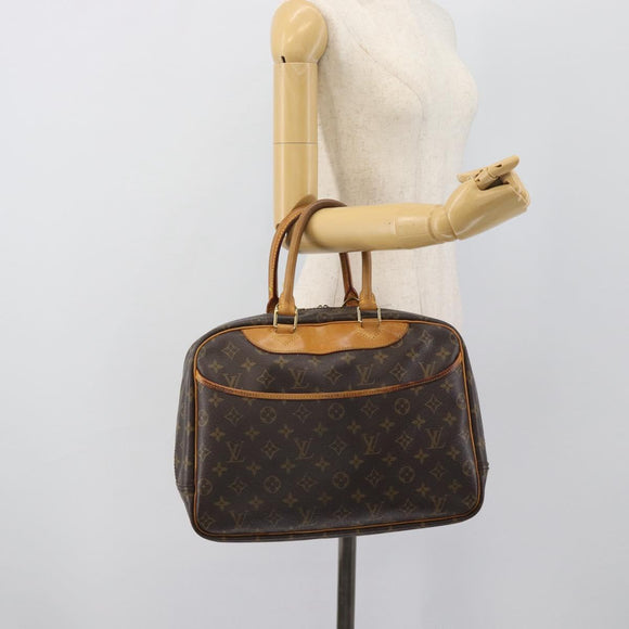 LOUIS VUITTON Monogram Deauville Hand Bag M47270 LV Auth gh2286