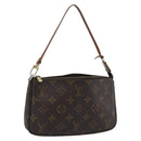 LOUIS VUITTON Monogram Pochette Accessoires Pouch M51980 LV Auth gh2289-1