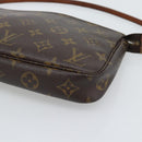 LOUIS VUITTON Monogram Pochette Accessoires Pouch M51980 LV Auth gh2289-15