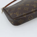 LOUIS VUITTON Monogram Pochette Accessoires Pouch M51980 LV Auth gh2289-16