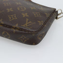 LOUIS VUITTON Monogram Pochette Accessoires Pouch M51980 LV Auth gh2289-17