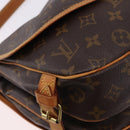LOUIS VUITTON Monogram Saumur 30 Shoulder Bag M42256 LV Auth gh2291A-9