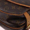 LOUIS VUITTON Monogram Saumur 30 Shoulder Bag M42256 LV Auth gh2291A-16