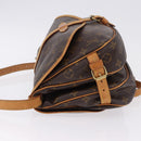 LOUIS VUITTON Monogram Saumur 30 Shoulder Bag M42256 LV Auth gh2291A-4