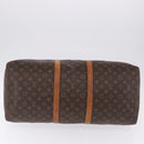 LOUIS VUITTON Monogram Keepall 55 Boston Bag M41424 LV Auth gh2293-6