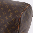LOUIS VUITTON Monogram Keepall 55 Boston Bag M41424 LV Auth gh2293-15