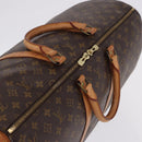 LOUIS VUITTON Monogram Keepall 55 Boston Bag M41424 LV Auth gh2293-7