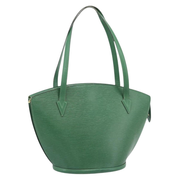 LOUIS VUITTON Epi Saint Jacques Shopping Shoulder Bag Green M52264 Auth gh2294