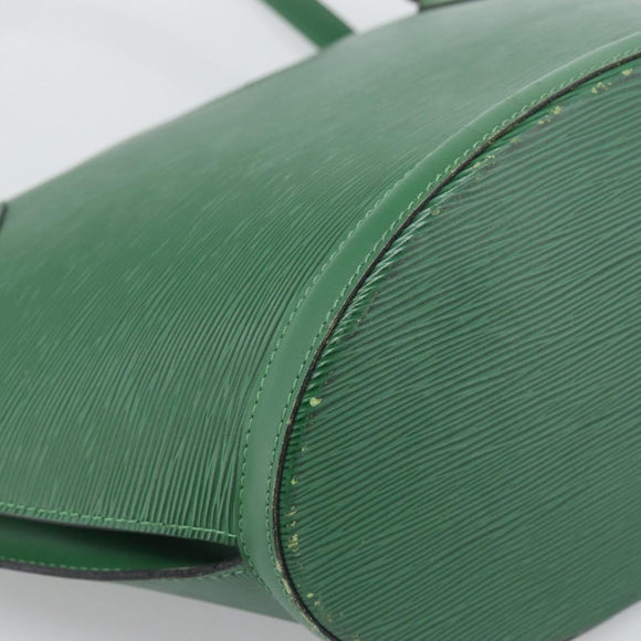 LOUIS VUITTON Epi Saint Jacques Shopping Shoulder Bag Green M52264 Auth gh2294