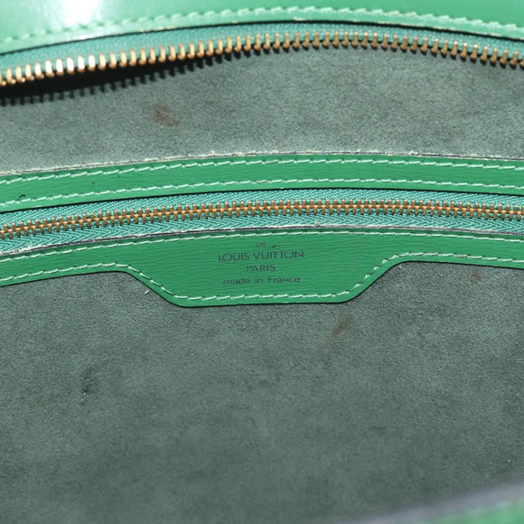 LOUIS VUITTON Epi Saint Jacques Shopping Shoulder Bag Green M52264 Auth gh2294