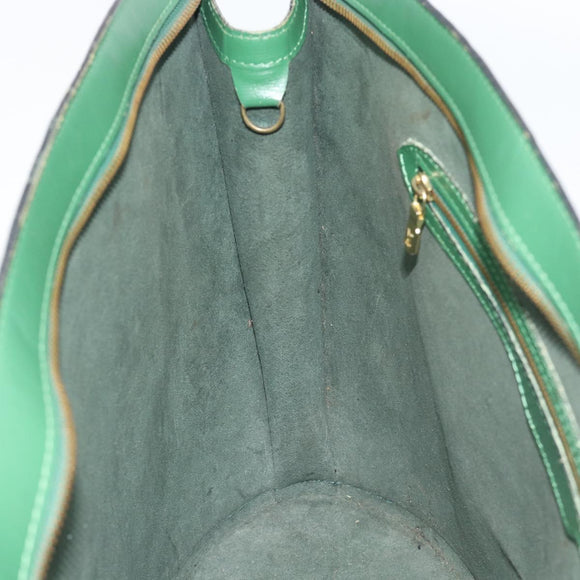 LOUIS VUITTON Epi Saint Jacques Shopping Shoulder Bag Green M52264 Auth gh2294