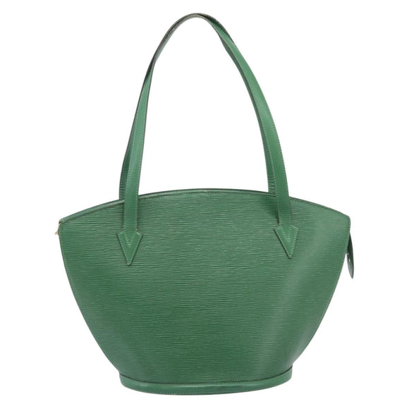 LOUIS VUITTON Epi Saint Jacques Shopping Shoulder Bag Green M52264 Auth gh2294