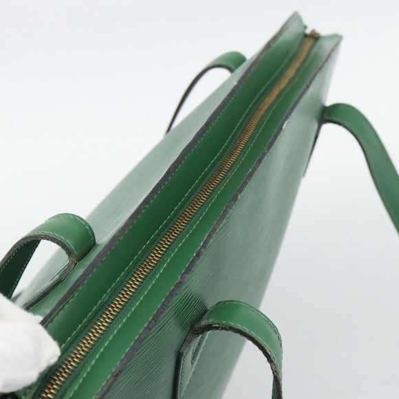 LOUIS VUITTON Epi Saint Jacques Shopping Shoulder Bag Green M52264 Auth gh2294