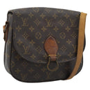 LOUIS VUITTON Monogram Saint Cloud GM Shoulder Bag M51242 LV Auth gh2295-1