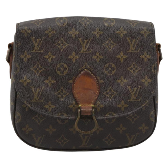 LOUIS VUITTON Monogram Saint Cloud GM Shoulder Bag M51242 LV Auth gh2295