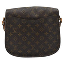 LOUIS VUITTON Monogram Saint Cloud GM Shoulder Bag M51242 LV Auth gh2295-2