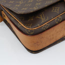 LOUIS VUITTON Monogram Cartouchiere GM Shoulder Bag M51252 LV Auth gh2296-14