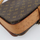 LOUIS VUITTON Monogram Cartouchiere GM Shoulder Bag M51252 LV Auth gh2296-16