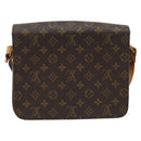 LOUIS VUITTON Monogram Cartouchiere GM Shoulder Bag M51252 LV Auth gh2296-2