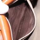 LOEWE Anagram Hand Bag Leather Brown Auth gh230-12