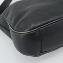 GUCCI Bamboo Hand Bag Leather 2way Black Gold Tone 001 1577 2615 Auth gh2300-13