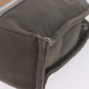 HERMES Fourre Tout PM Hand Bag Canvas Gray Silver Auth gh2302-16