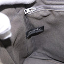 HERMES Fourre Tout PM Hand Bag Canvas Gray Silver Auth gh2302-17