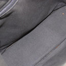 HERMES Fourre Tout PM Hand Bag Canvas Gray Silver Auth gh2302-11