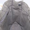 HERMES Fourre Tout PM Hand Bag Canvas Gray Silver Auth gh2302-18