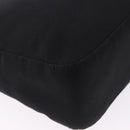 Salvatore Ferragamo Vala Hand Bag Canvas Black Silver Auth gh2305-12