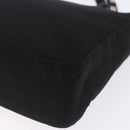 Salvatore Ferragamo Vala Hand Bag Canvas Black Silver Auth gh2305-13