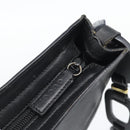 GUCCI Shoulder Bag Leather Black 001 2122 Auth gh2309-14