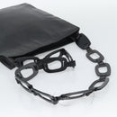 GUCCI Shoulder Bag Leather Black 001 2122 Auth gh2309-7