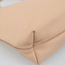 Salvatore Ferragamo Gancini Tote Bag Leather Pink Gold Tone Auth gh2313-13