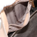 Salvatore Ferragamo Gancini Tote Bag Leather Pink Gold Tone Auth gh2313-19