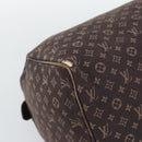 LOUIS VUITTON Monogram Mini Lin Speedy 30 Bag Brown Ebene M95224 LV Auth gh2314-15