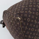 LOUIS VUITTON Monogram Mini Lin Speedy 30 Bag Brown Ebene M95224 LV Auth gh2314-9