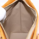 LOUIS VUITTON Monogram Vernis Houston Hand Bag Beige M91004 LV Auth gh2315-20