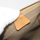 GUCCI Micro GG Web Sherry Line Boston Bag PVC Beige 58 012 534 40 Auth gh2316A-19