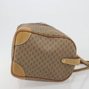 GUCCI Micro GG Web Sherry Line Boston Bag PVC Beige 58 012 534 40 Auth gh2316A-3