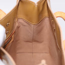 LOUIS VUITTON Monogram Vernis Reade PM Hand Bag Noisette M91334 LV Auth gh2317-18
