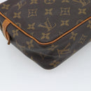 LOUIS VUITTON Monogram Compiegne 23 Clutch Bag M51847 LV Auth gh2318-11