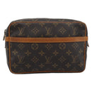 LOUIS VUITTON Monogram Compiegne 23 Clutch Bag M51847 LV Auth gh2318-2