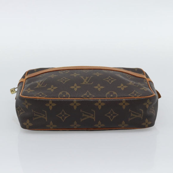LOUIS VUITTON Monogram Compiegne 23 Clutch Bag M51847 LV Auth gh2318
