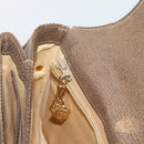 GUCCI Shoulder Bag Leather Brown Gold Tone 48 001 3969 Auth gh2319-20