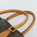 LOUIS VUITTON Monogram Sac Plat Hand Bag M51140 LV Auth gh2321-8