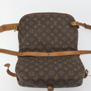 LOUIS VUITTON Monogram Saumur 30 Shoulder Bag M42256 LV Auth gh2324-20